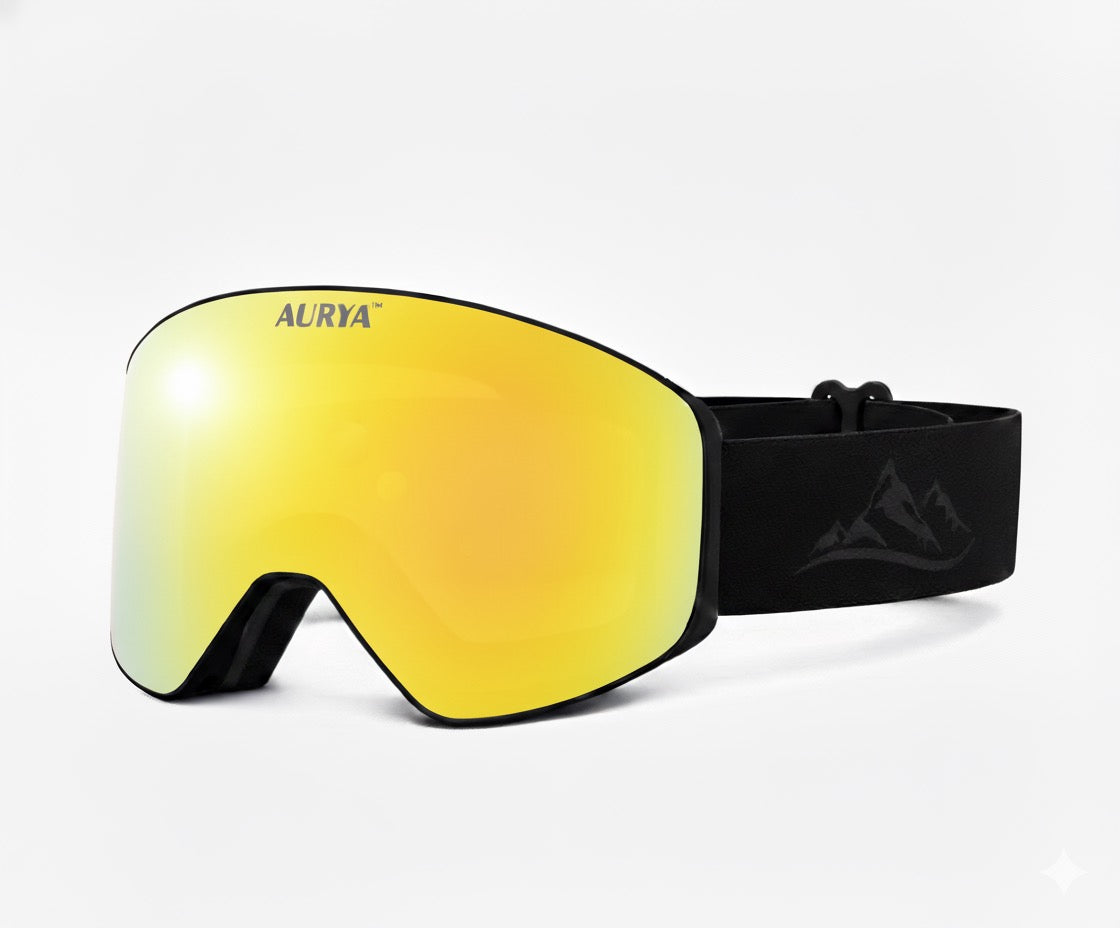 Horizon ski goggles mirrored lens