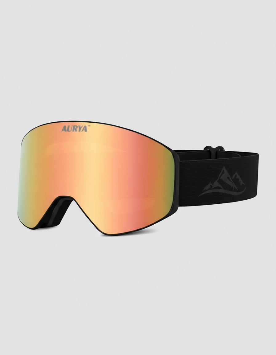 Horizon ski goggles mirrored lens
