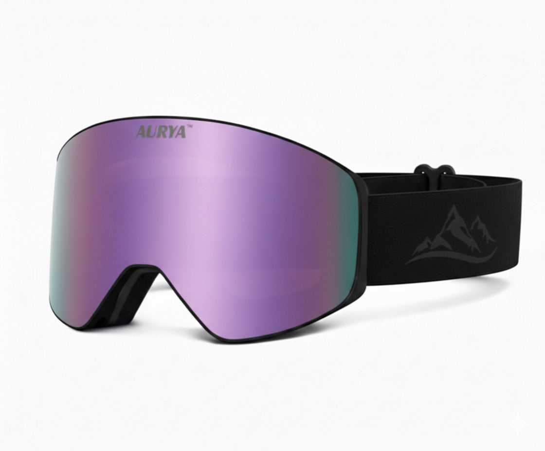 Horizon ski goggles mirrored lens